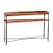 Hello Honey® 48" Saratoga Rustic Wood & Metal Console Table